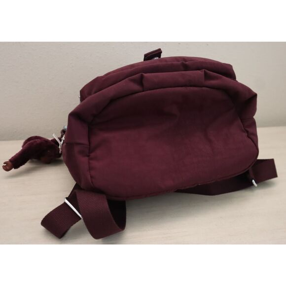 Kipling KI9450-5CU Women's O/S Dark Plum Tonal Queenie Backpack - Picture 8 of 9